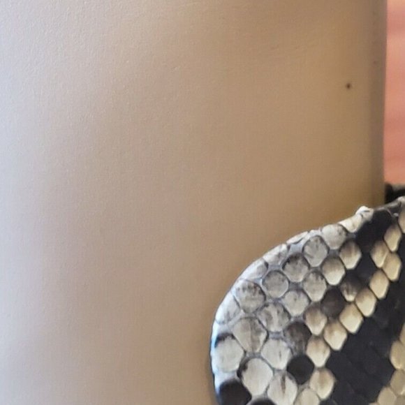 GUCCI “Lillian” Python Camel Brown Ankle Boots with Horsebit Detail;IT39.5/US8 - Picture 4 of 7